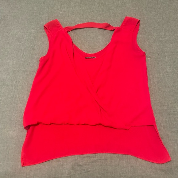 CLOSING SALE! Red Canal Blouse - Picture 6 of 6